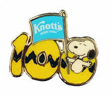 Knott's Enamel Pin With Glitter Enhancements - Knott's 100th Anniversary