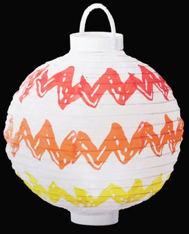 Peanuts Zig Zag Indoor/Outdoor LED Chinese Party Lantern - snoopn4pnuts.com
