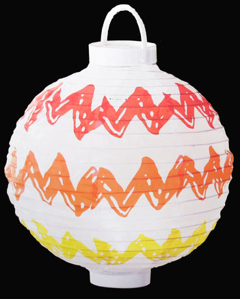 Peanuts Zig Zag Indoor/Outdoor LED Chinese Party Lantern - snoopn4pnuts.com