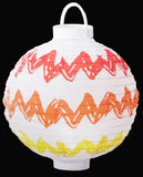 Peanuts Zig Zag Indoor/Outdoor LED Chinese Party Lantern