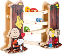 Peanuts Imported Wooden Marble Run Game (Very High Quality!) - snoopn4pnuts.com