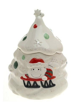 Lenox Snoopy's Christmas Candy Jar - snoopn4pnuts.com
