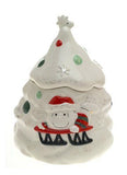 Lenox Snoopy's Christmas Candy Jar