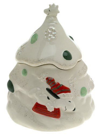 Lenox Snoopy's Christmas Candy Jar - snoopn4pnuts.com