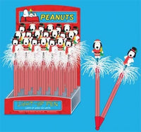 Snoopy Light-Up Bobblehead Pen - Santa