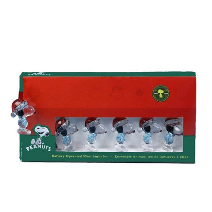 Snoopy Santa Led Christmas String Light Set (20 Lights!)
