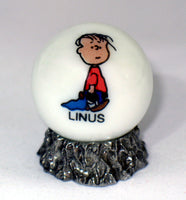 Peanuts Classic White Glass Marble - Linus (Stand Not Included)