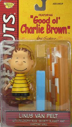 Linus Figure - Good 'Ol Charlie Brown Memory Lane (Yellow Shirt) - snoopn4pnuts.com