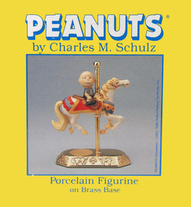 Peanuts Porcelain Figurine on Brass Base - Linus - snoopn4pnuts.com