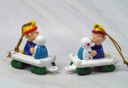 Linus PVC Train Christmas Ornament - snoopn4pnuts.com