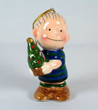 1975 Linus Holding Christmas Tree Ornament