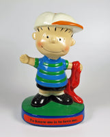 Peanuts Philosophy Figurine - Linus and Love