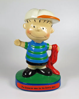 Peanuts Philosophy Figurine - Linus and Love - snoopn4pnuts.com