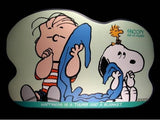 Die-Cut Vinyl-Covered Place Mat - Linus and Snoopy