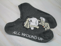Linus Matching No Show Halloween Socks - All Wound Up - snoopn4pnuts.com