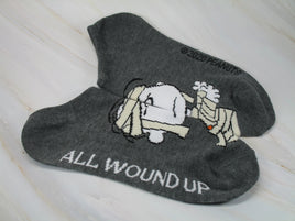 Linus Matching No Show Halloween Socks - All Wound Up - snoopn4pnuts.com