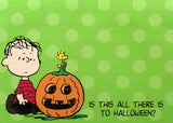 Snoopy Halloween Sticky Notes Pad - Linus