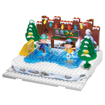 Peanuts Movie Lite Brix Set - Skating Pond - snoopn4pnuts.com
