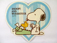 Snoopy and Woodstock Holographic Sticker