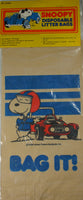 Snoopy Disposable Litter Bags / Lunch Bags - snoopn4pnuts.com