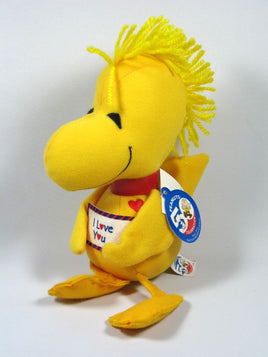 50Th Anniversary Woodstock Plush Squeaker Doll - I Love You