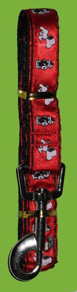 Snoopy Dog Leash - Red - snoopn4pnuts.com