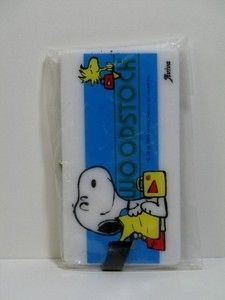 Snoopy And Woodstock Luggage Tag