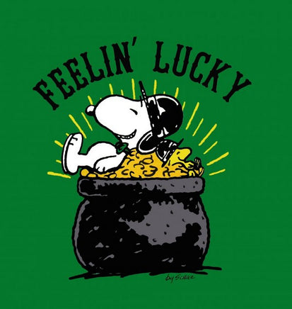 Snoopy St. Patrick's Day Shirt - Feelin' Lucky