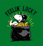 Snoopy St. Patrick's Day Shirt - Feelin' Lucky