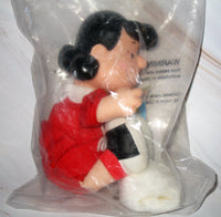 Mcdonald's Promotional Rubber Doll With Plush Hand Muff - Lucy