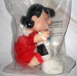 McDonald's Promotional Rubber Doll With Plush Hand Muff - Lucy