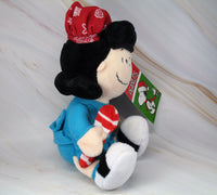 Peanuts Plush Holiday Doll - Lucy (NEW But No Longer Plays Music) - snoopn4pnuts.com