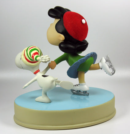 Hallmark Peanuts Christmas Figurine - Lucy and Snoopy Skating - snoopn4pnuts.com