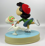 Hallmark Peanuts Christmas Figurine - Lucy and Snoopy Skating
