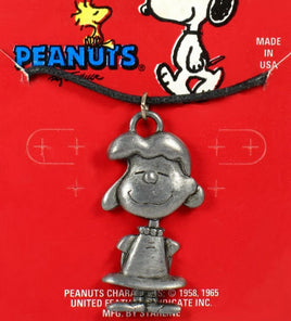 Lucy 2-D Pewter Necklace