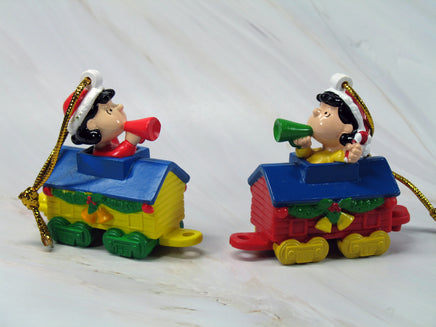 Lucy Train PVC Ornament - snoopn4pnuts.com