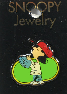 Lucy Baseball Pin - snoopn4pnuts.com