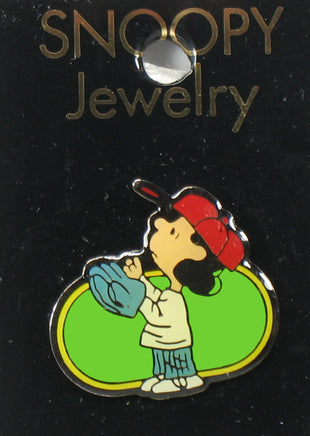 Lucy Baseball Pin - snoopn4pnuts.com