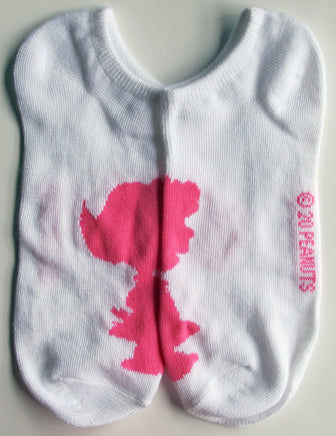 Lucy No Show Matching Socks - snoopn4pnuts.com