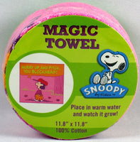 Magic Expandable Wash Cloth - Lucy Playing Baseball