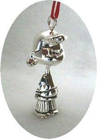 LUCY 3-D FIGURAL Silver Plated Ornament