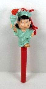 Lucy as Statue of Liberty PVC Pen