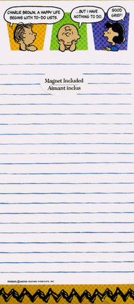 Peanuts Gang Magnetic Memo Pad