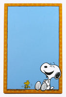 Snoopy Magnetic Note Pad - Laughing