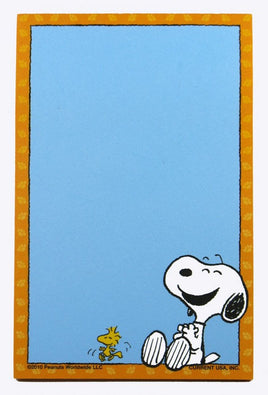 Snoopy Magnetic Note Pad - Laughing