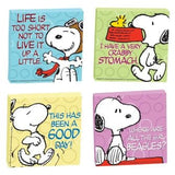 Snoopy Super Strong 4-Piece Magnet Set