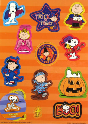 Peanuts Gang Halloween Magnet Set