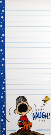 Peanuts Gang Magnetic Note Pad - Aaugh!