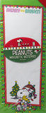Snoopy Christmas Magnetic Note Pad - Merry and Bright