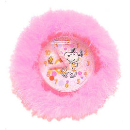 Snoopy Marabou (Feather) Wall Clock - ON SALE! - snoopn4pnuts.com